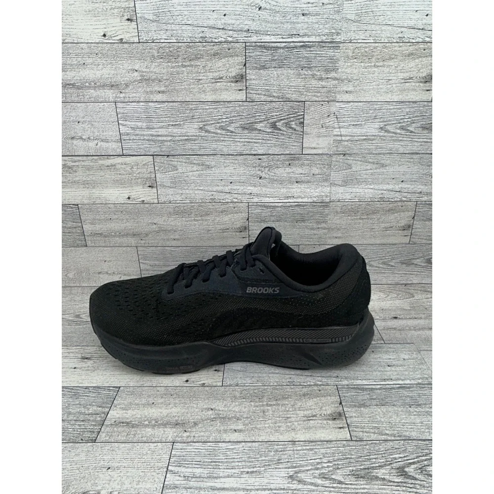 Brooks Adrenaline GTS 24 Women Sz 10.5 Wide 2E Black Running Shoes 1204262E020